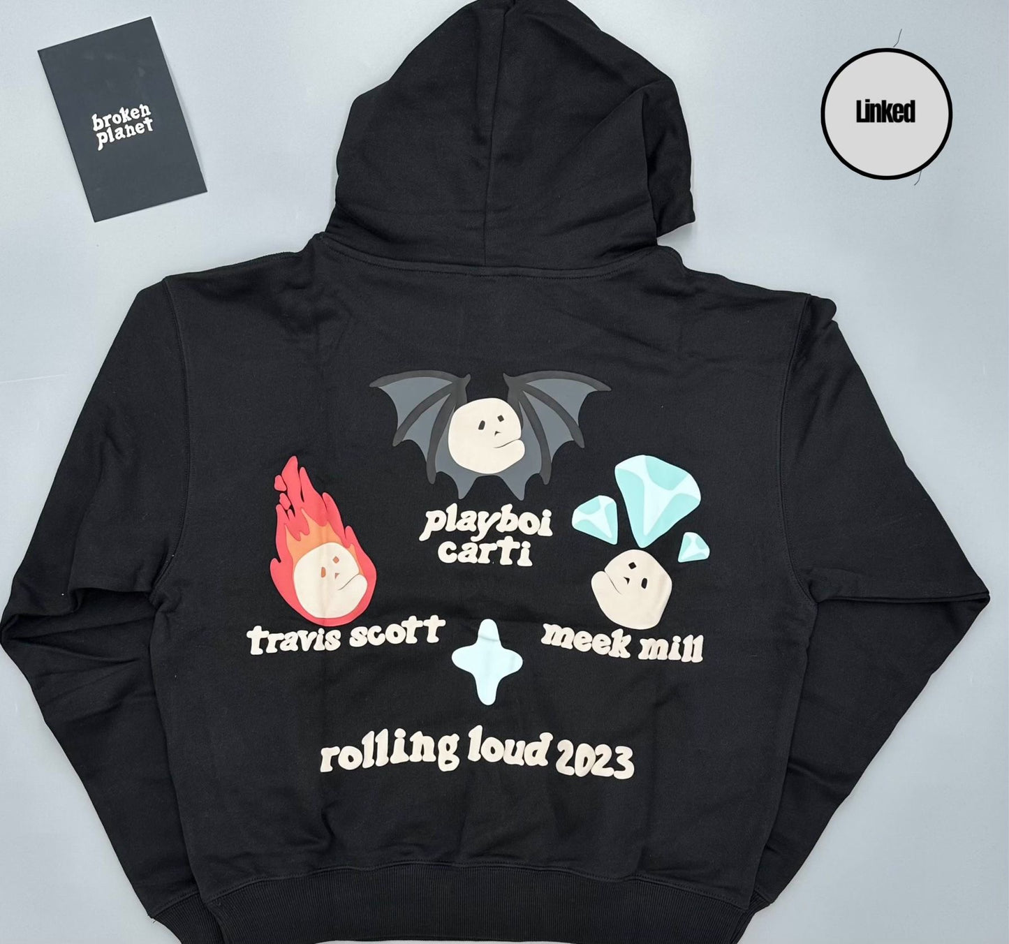 BROKEN PLANET ROLLING LOUD HOODIE