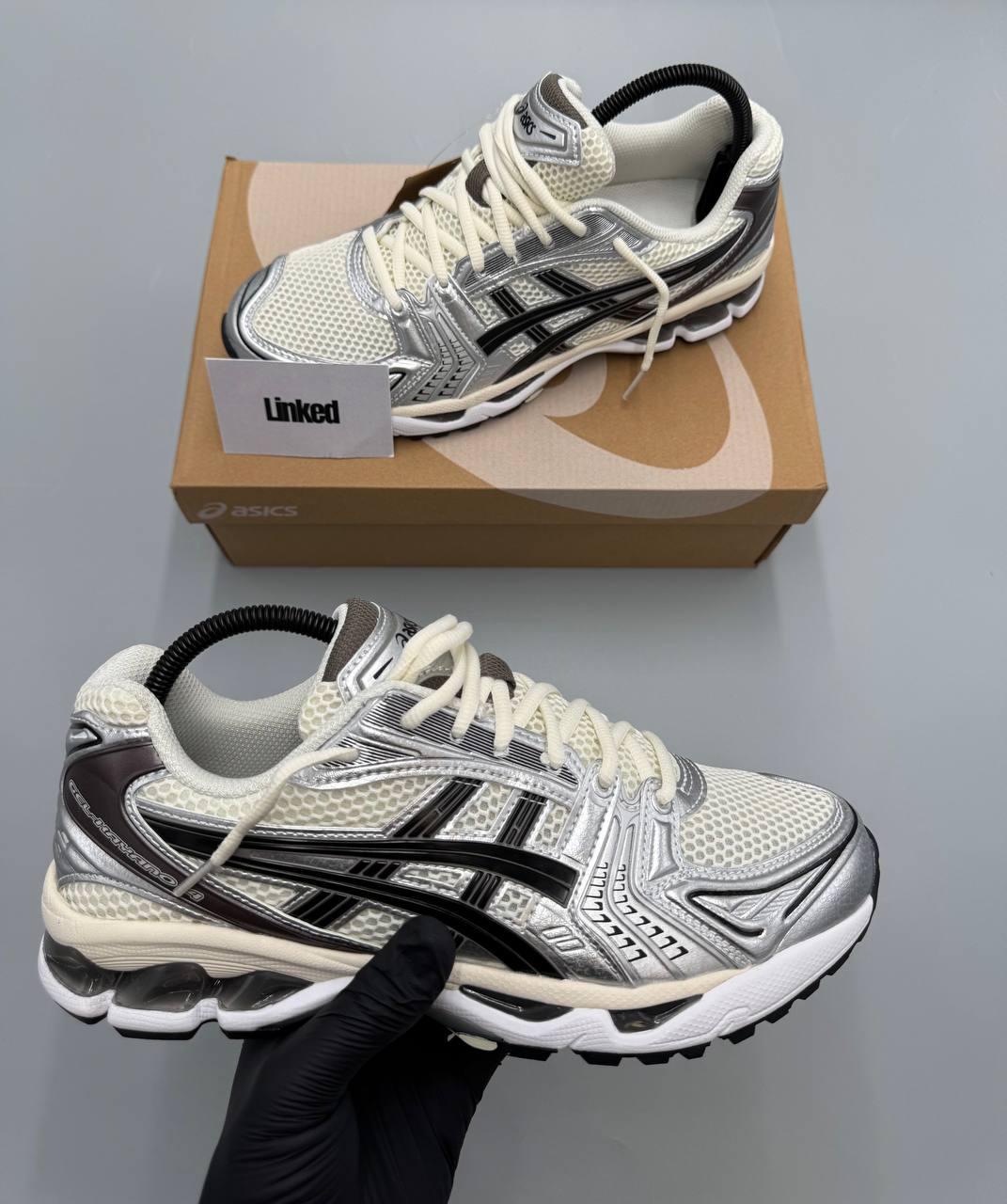 ASICS GEL KAYANO 14 CREAM/BLACK