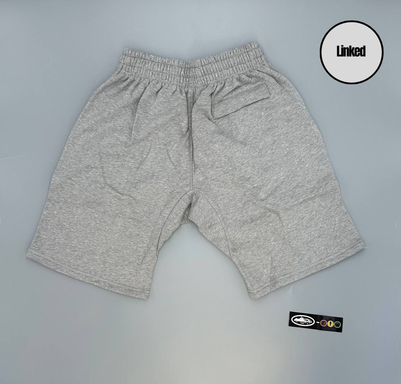 CORTEIZ GREY ALCATRAZ SHORTS