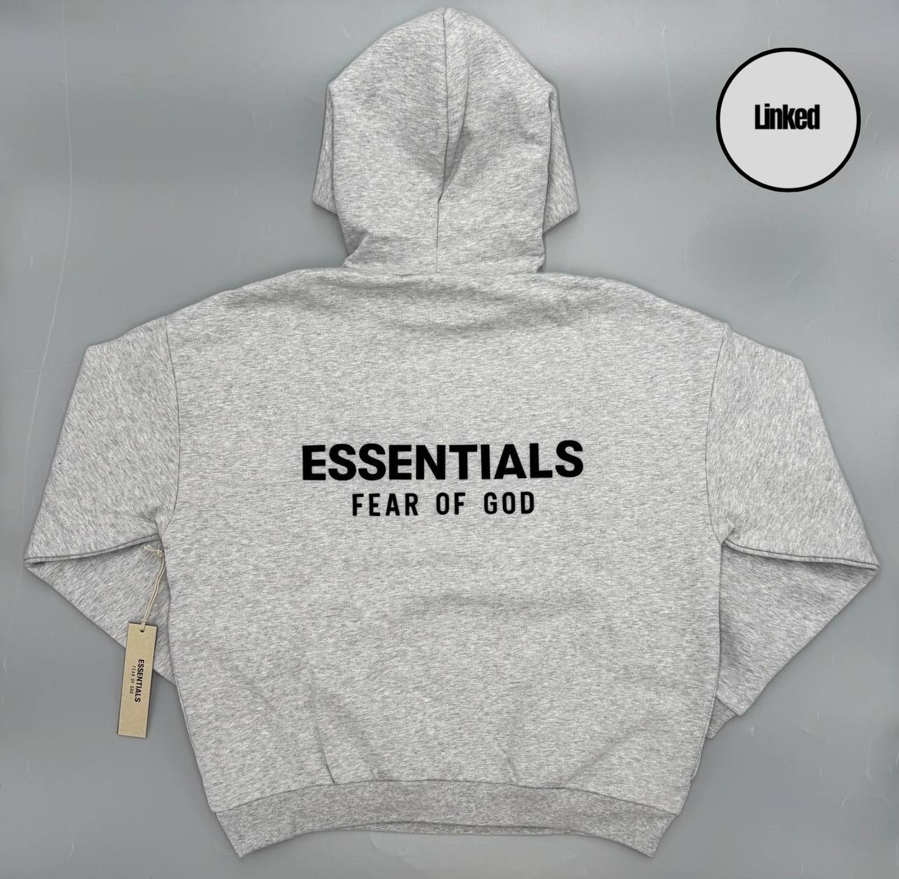 FEAR OF GOD / ESSENTIALS SS25 LIGHT HEATHER GREY TRACKSUIT