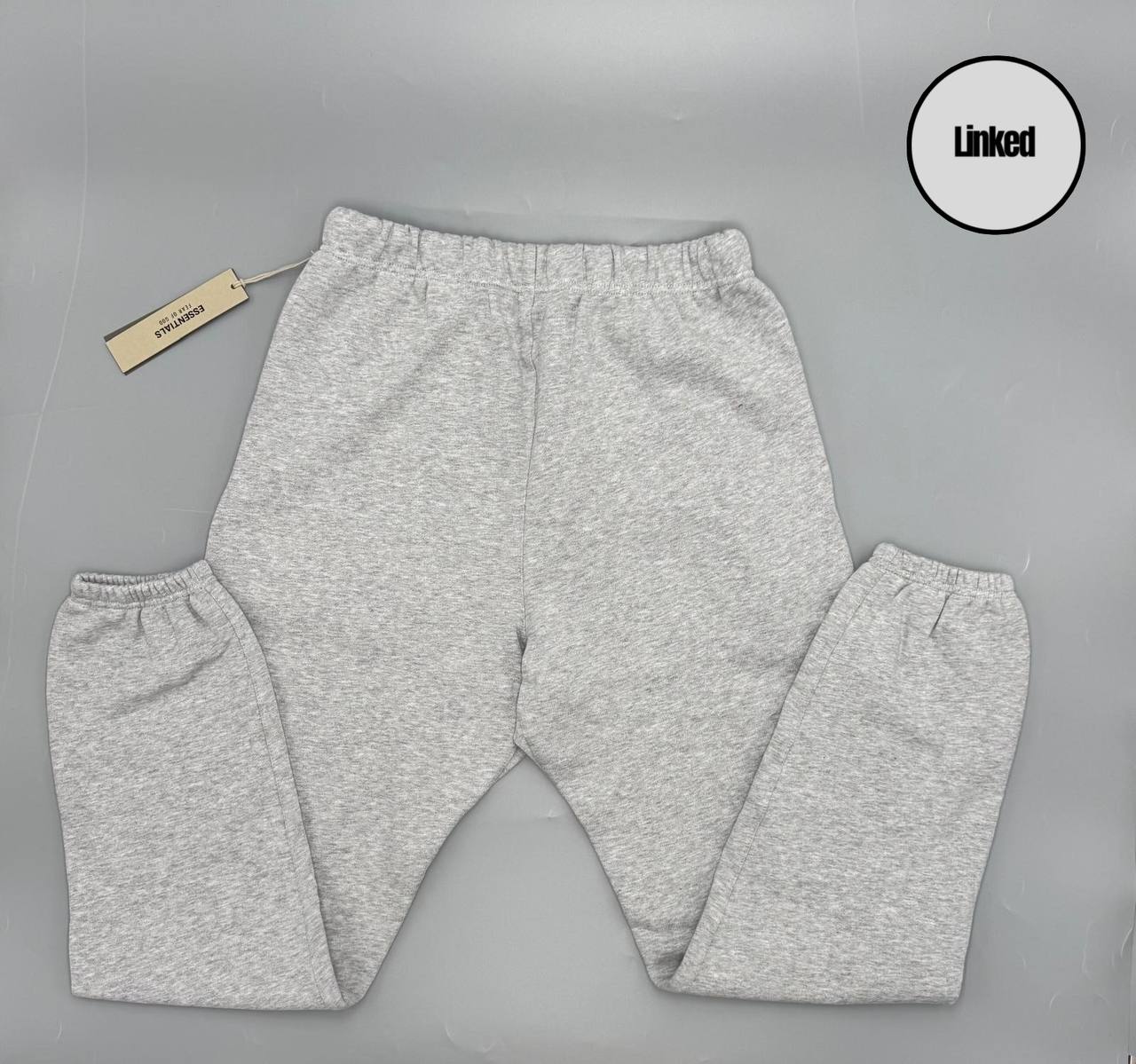 FEAR OF GOD / ESSENTIALS SS25 LIGHT HEATHER GREY TRACKSUIT