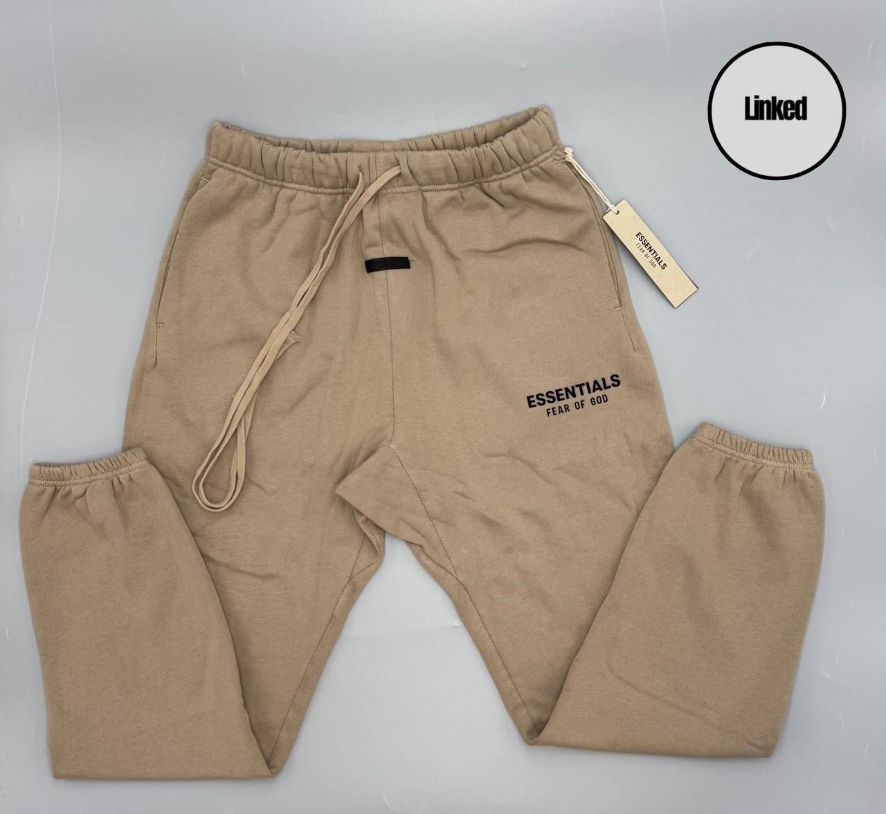 FEAR OF GOD / ESSENTIALS SS25 DESSERT SAND TRACKSUIT