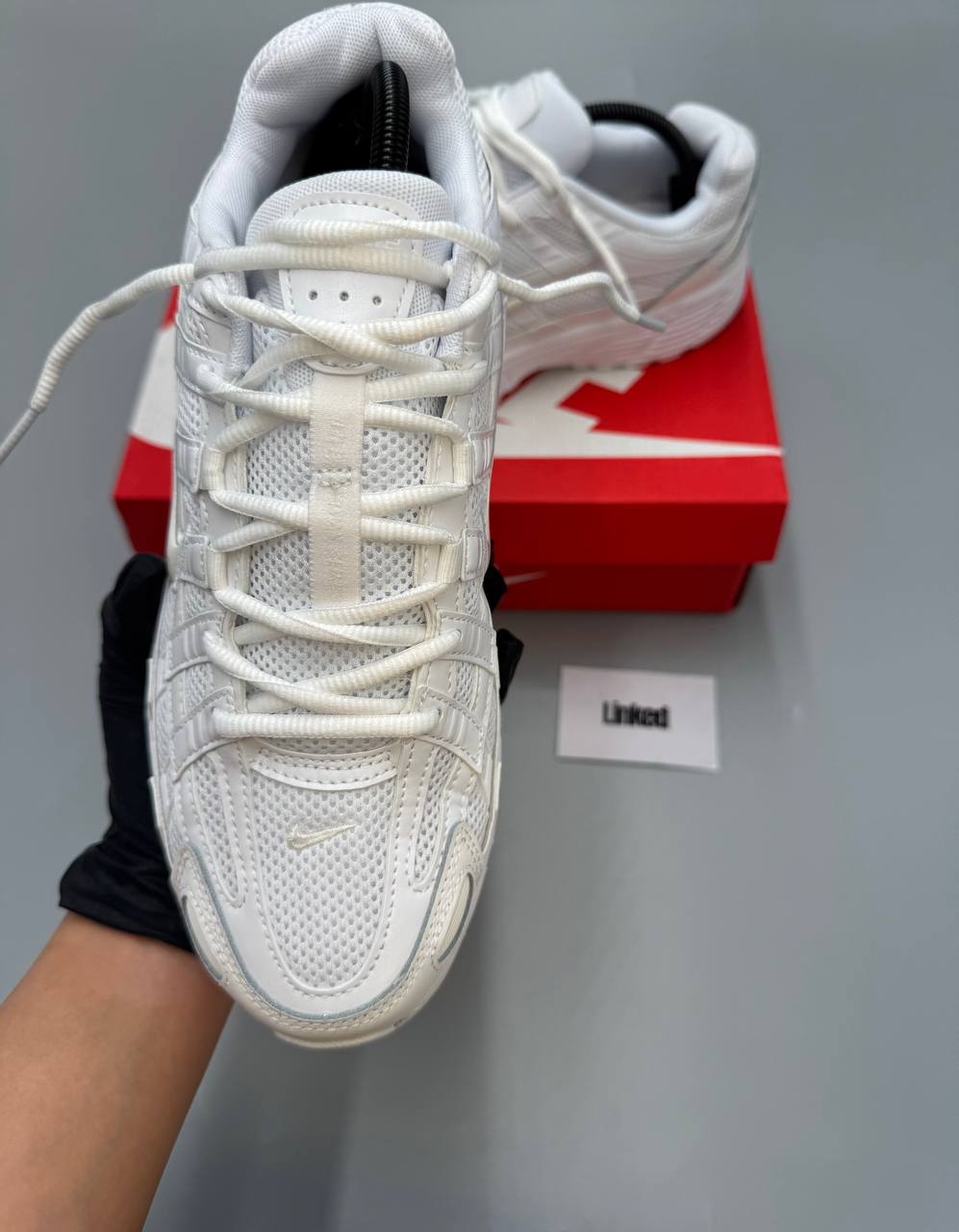 NIKE P-6000 PLATINUM WHITE