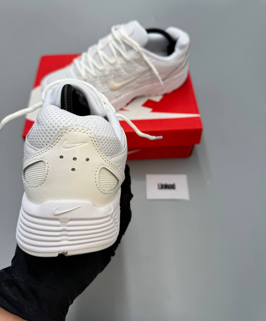 NIKE P-6000 PLATINUM WHITE