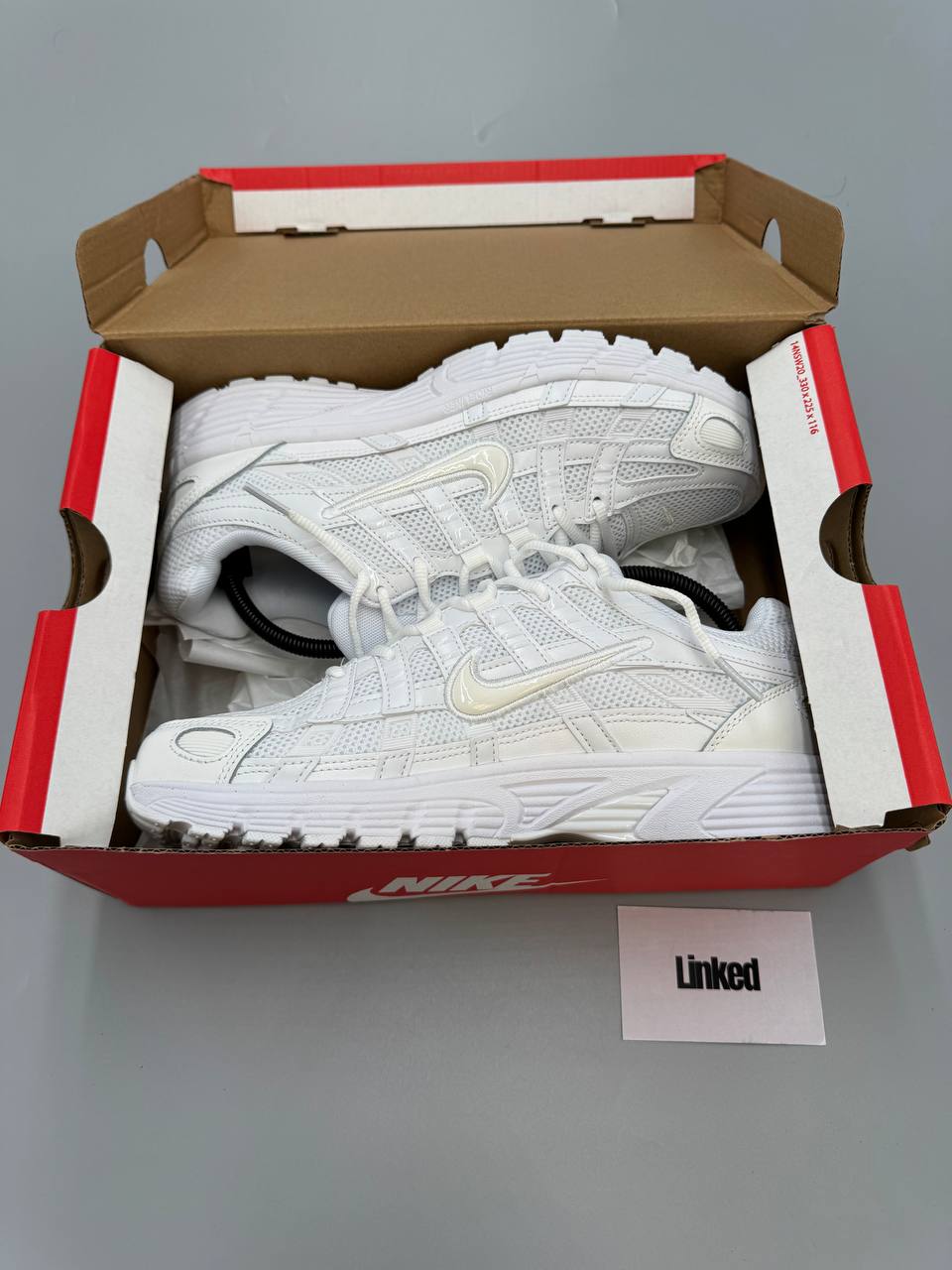 NIKE P-6000 PLATINUM WHITE