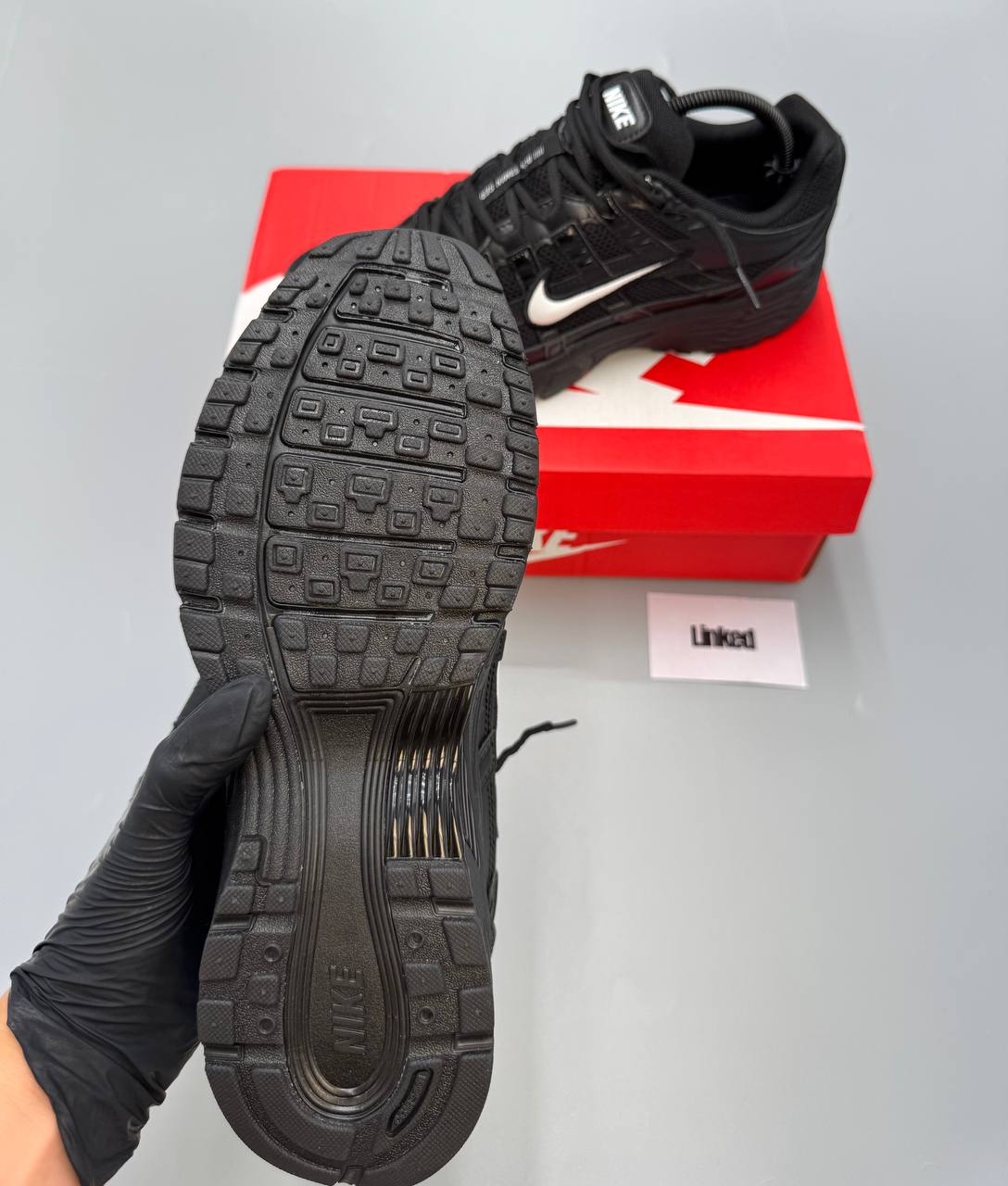 NIKE P-6000 BLACK/WHITE BLACK