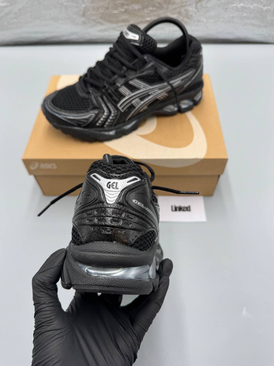 ASICS GEL KAYANO 14 BLACK/ PURE SILVER