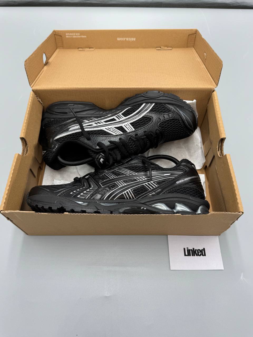 ASICS GEL KAYANO 14 BLACK/ PURE SILVER