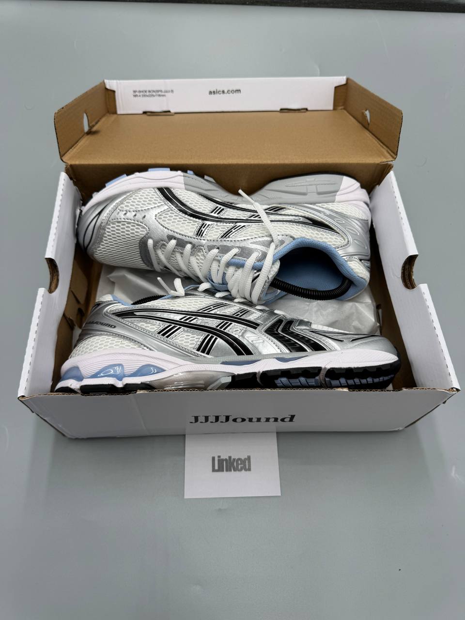ASICS GEL KAYANO 14 JJJJOUND WHITE/ BLACK