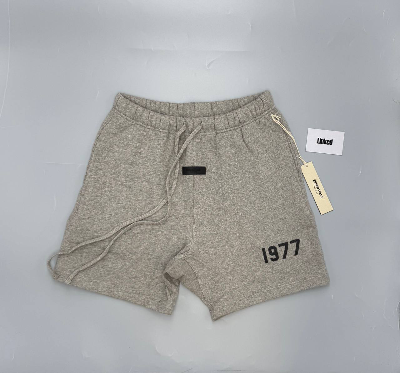 FEAR OF GOD / ESSENTIALS SS22 1977 DARK OATMEAL SHORT SET