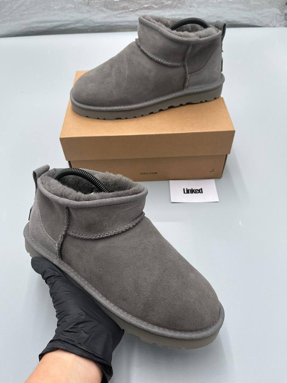UGG ULTRA MINI BOOT GREY