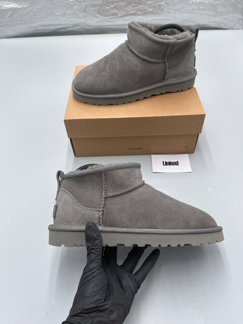 UGG ULTRA MINI BOOT GREY