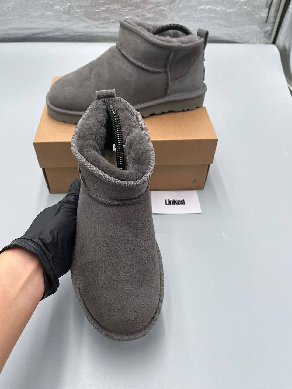 UGG ULTRA MINI BOOT GREY
