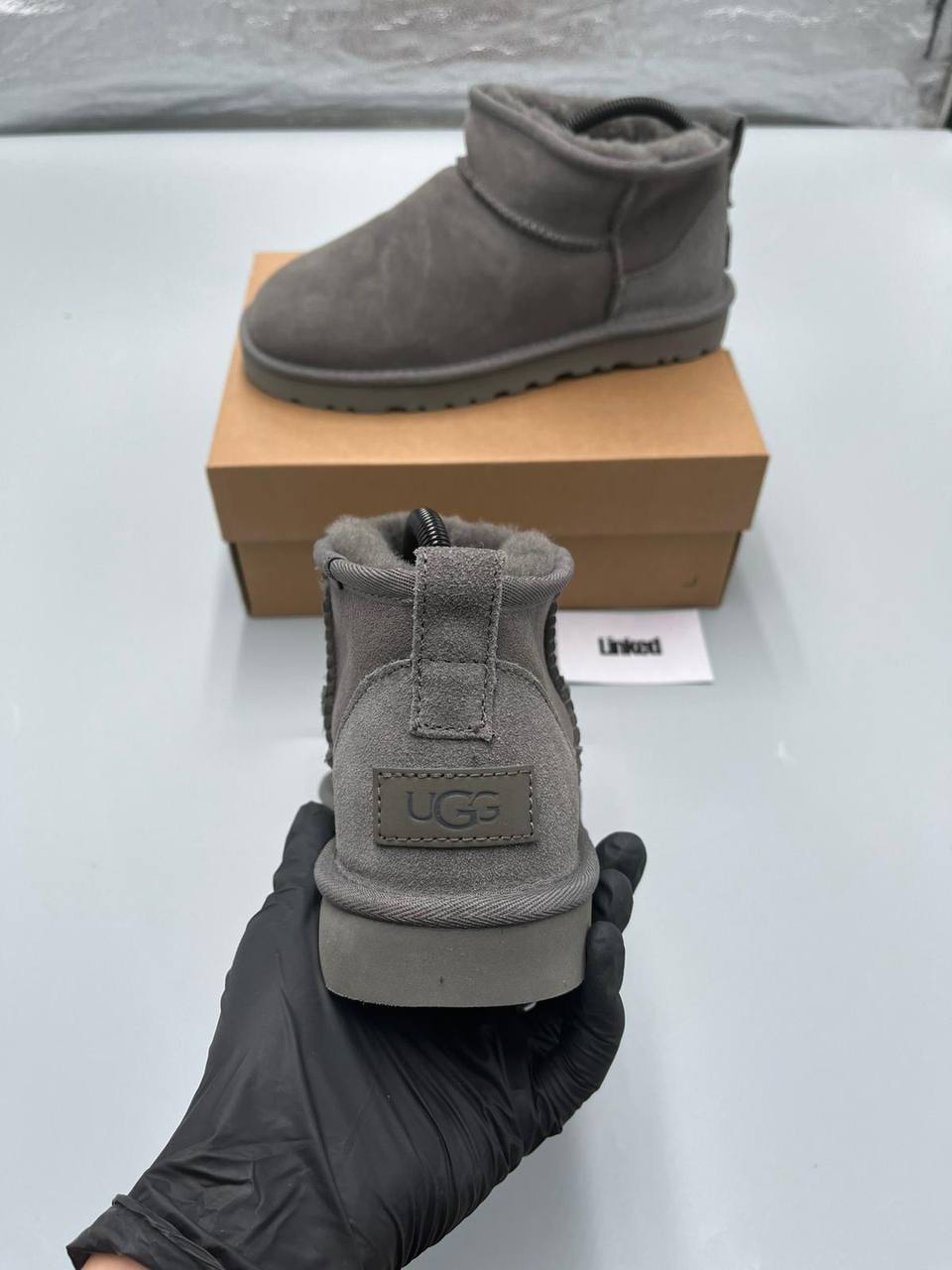 UGG ULTRA MINI BOOT GREY