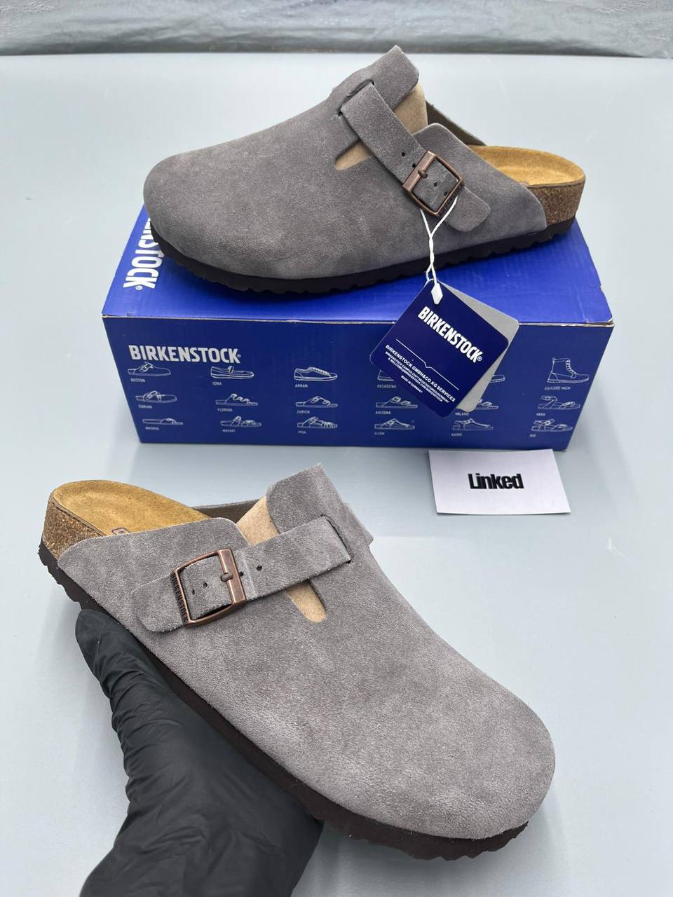 BIRKENSTOCK DARK GREY