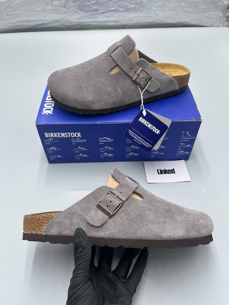 BIRKENSTOCK DARK GREY