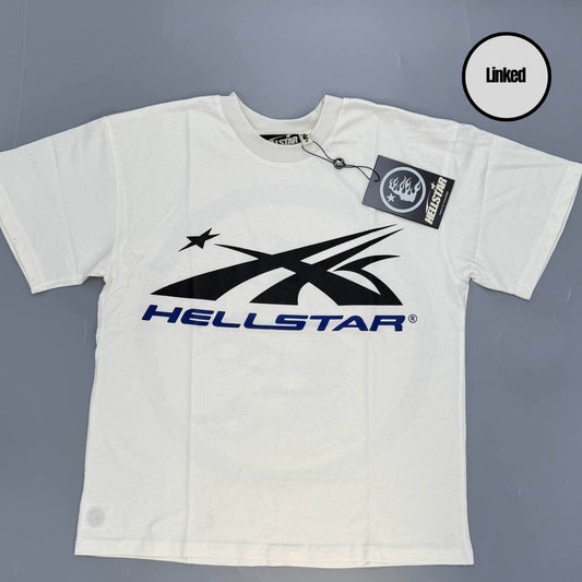 HELLSTAR WHITE SPORTS CORE T-SHIRT