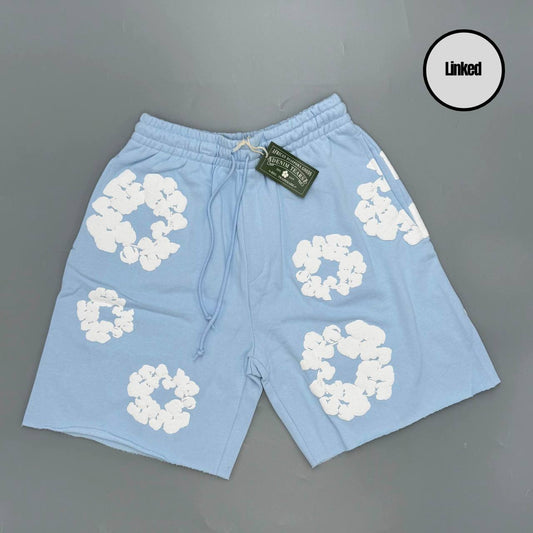 DENIM TEARS SKY BLUE SHORTS