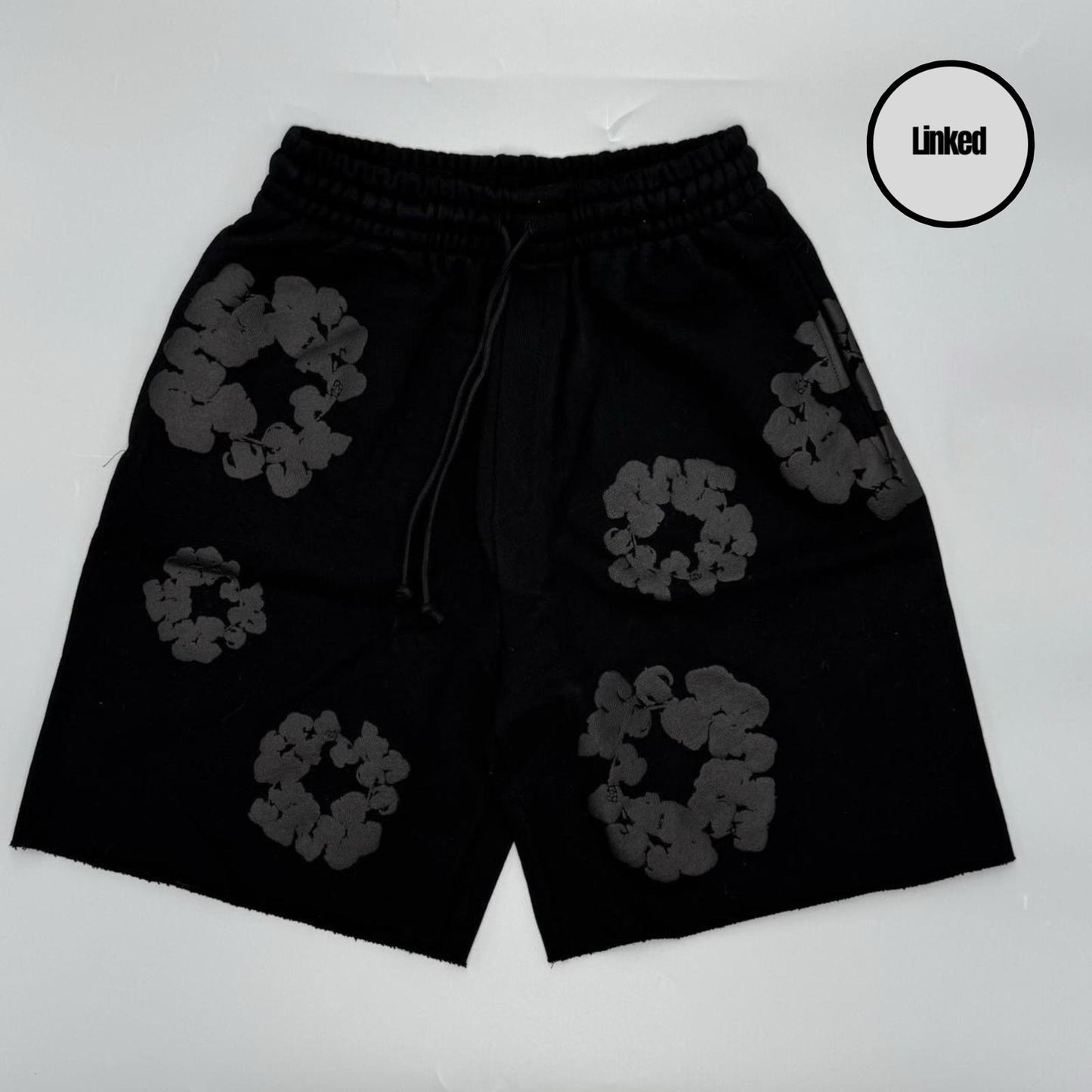 DENIM TEARS MONOCHROME SHORTS
