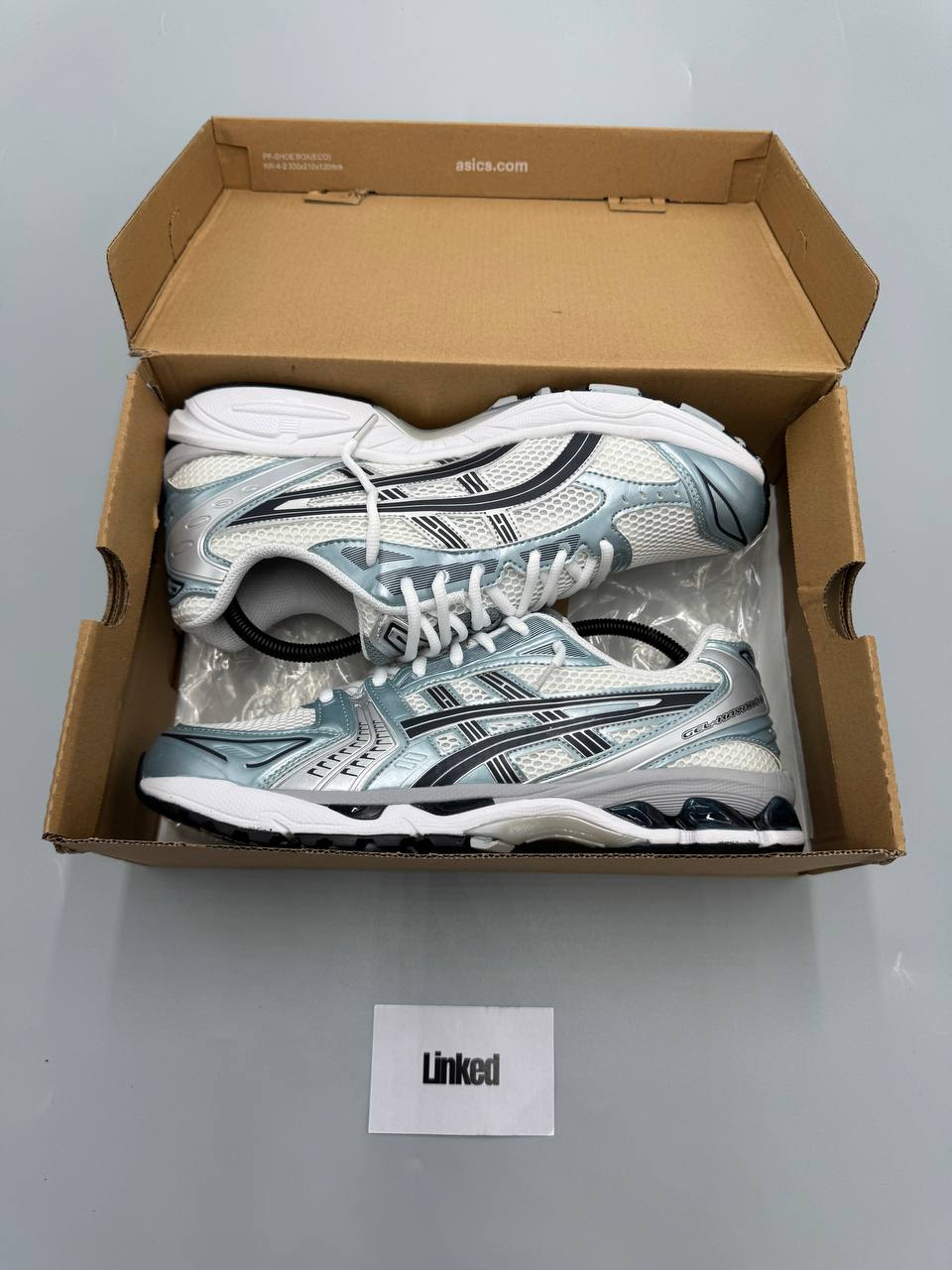 ASICS GEL KAYANO 14 FJORD GREY/WHITE