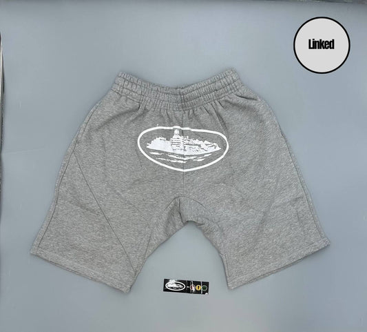 CORTEIZ GREY ALCATRAZ SHORTS