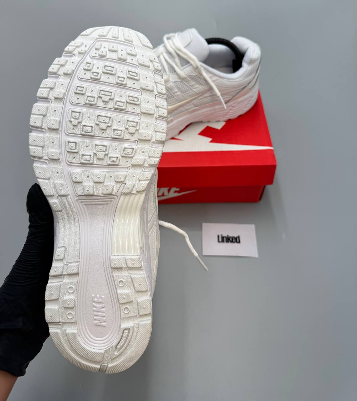NIKE P-6000 PLATINUM WHITE