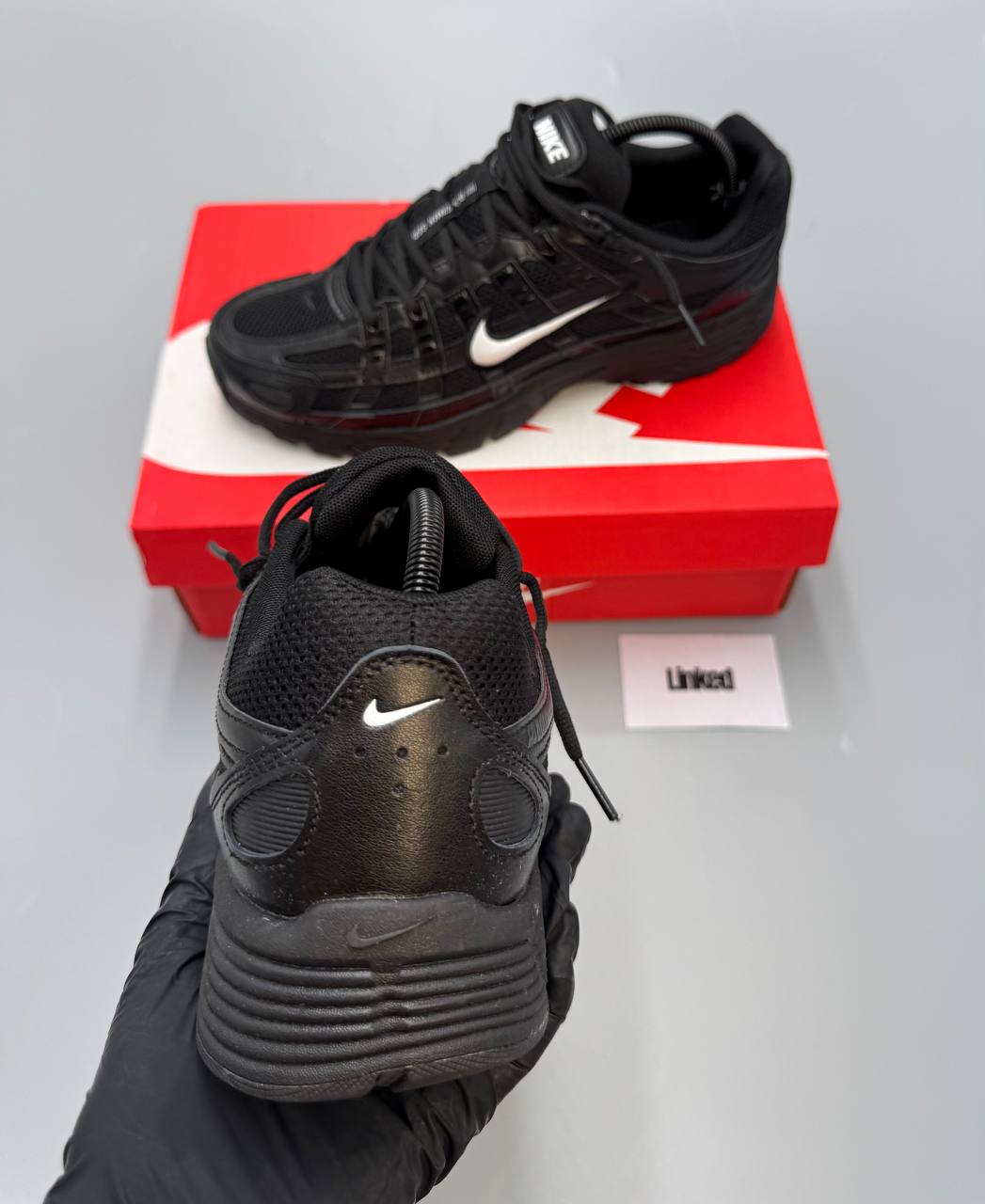 NIKE P-6000 BLACK/WHITE BLACK