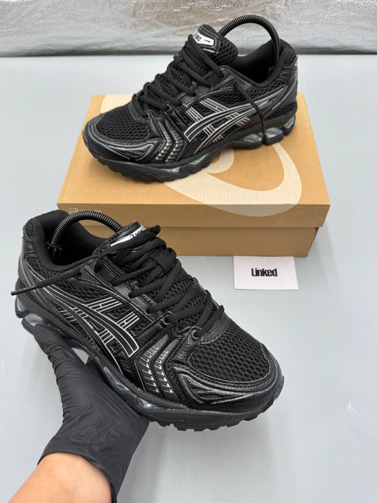 ASICS GEL KAYANO 14 BLACK/ PURE SILVER