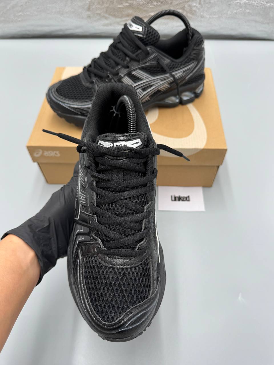 ASICS GEL KAYANO 14 BLACK/ PURE SILVER