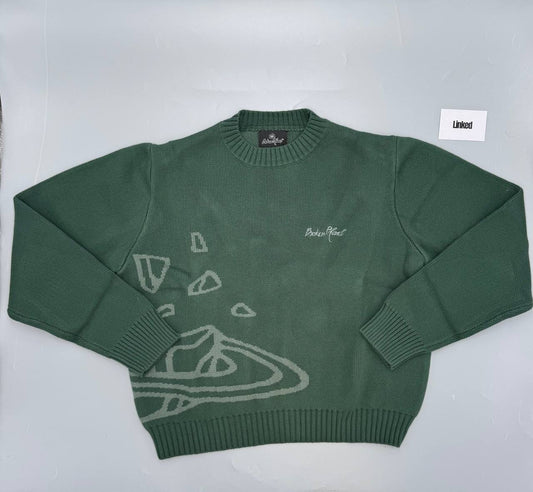 BROKEN PLANET GREEN KNIT